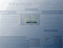 Tablet Screenshot of foodprocessing-technology.com